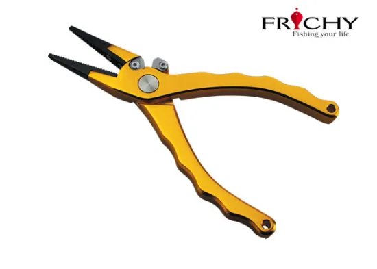 Multi Function Professional Aluminum Alloy Fishing Tools P Line Pliers 191mm