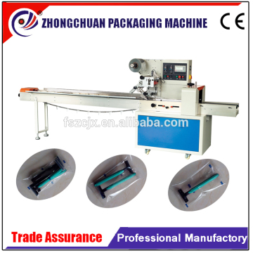 semi-automatic pillow packing machine for plastic razors wrapping