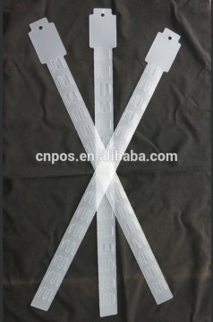 supermarket clear display strip for hanging
