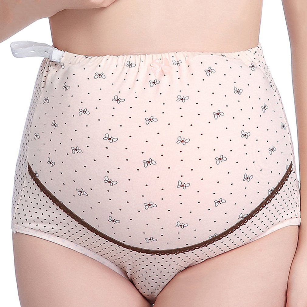 High Waist Adjustable Belly Support Pregnant Women Underwear Pants Can Be Underpants Cotton Big Size Underwear