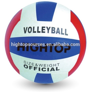 colorful size 5 high quality rubber volleyball /soft beach volleyball
