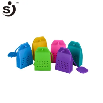 Bag Shaped Silicone Eco-friendly Tea Bag Tea Infuser