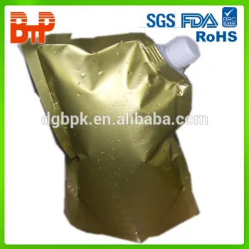 doypack bag with nozzle