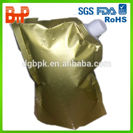 doypack bag with nozzle