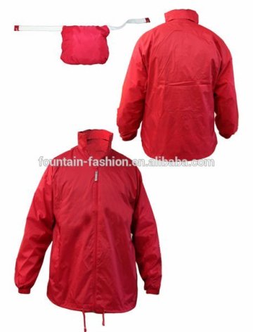 foldaway windbreaker/ promotion windbreaker/ nylon windbreaker/foldable windbreaker