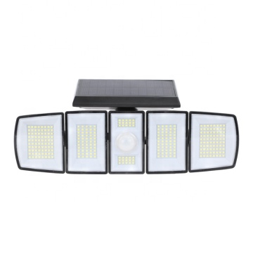 High-Powered Outdoor Solar Lamp with Motion Sensor - 5 Modes for Garden & Street Decoration