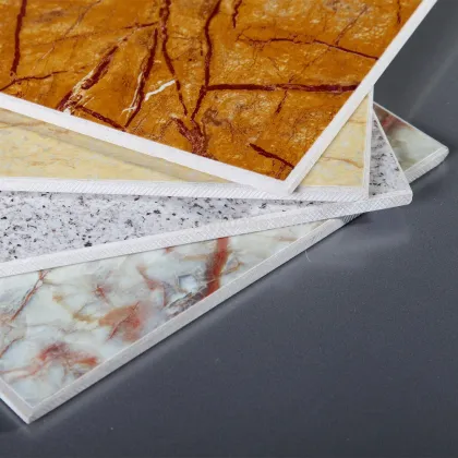 water resistant artificial stone decorative board for bathroom wall panels