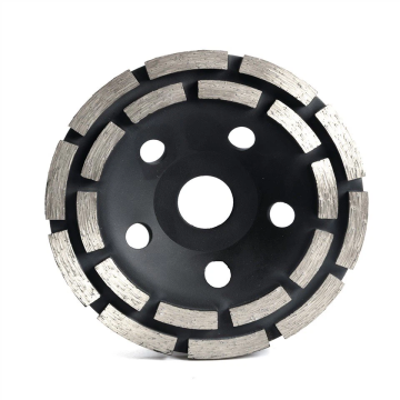 High-Frequency Diamond Cup Grinding Wheel for Concrete, Stone, and Granite Surface Finishing