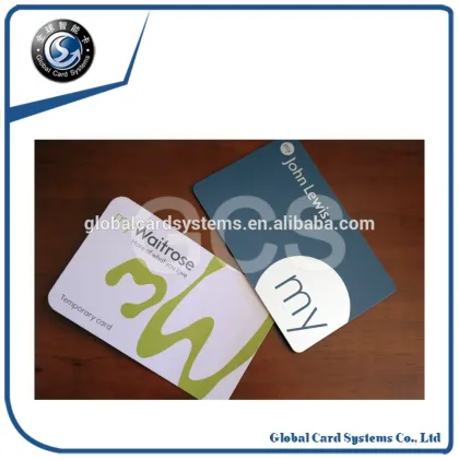plastic id card overlay hologram programmable rfid card