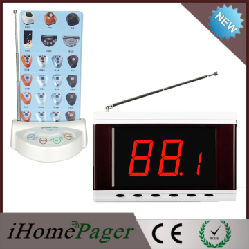 Restaurant equipment Flashing lights menu folder wireless calling system