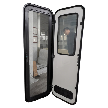 Custom Size Three-Point Linkage Lock Caravan Entry Door with E-MARK DOT Certificates - TONGFA