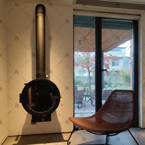 Suspended Wood Burning Heaters Wood Burning chimney