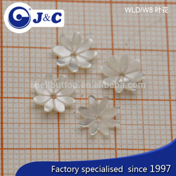 carved customized natural sea shell ,white mother of pearl lip button for decoration