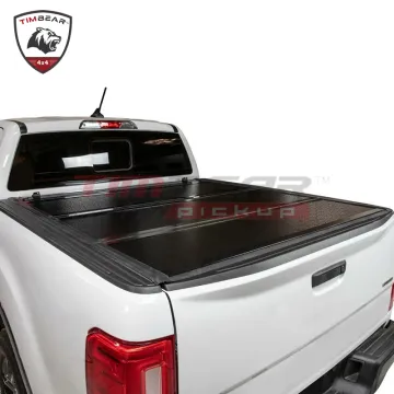 Waterproof Aluminum 4X4 Hard Folding 4-Fold Tonneau Cover for Ford Ranger T6/T7/T8/T9 (2012-2024)
