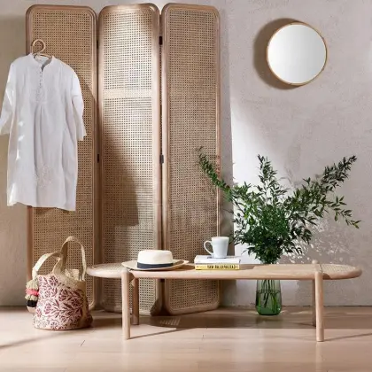 Modern Solid Wood Dining Bench for Shoes Changing