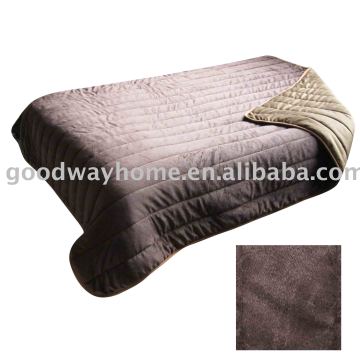 Super Soft Microfiber Plush Bedspread