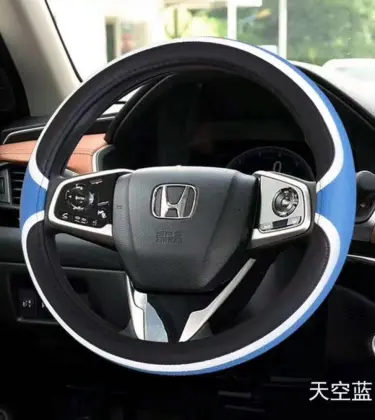 Universal Fashionable Comfortable Genuine Leather & PU Leather Steering Wheel Covers for Various Models