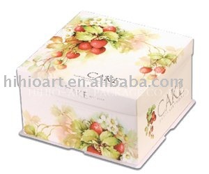 Food Grade Custom Elegant Cake Box