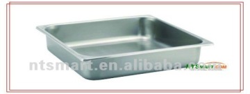 Kitchen equipment stainless steel rectangle pot
