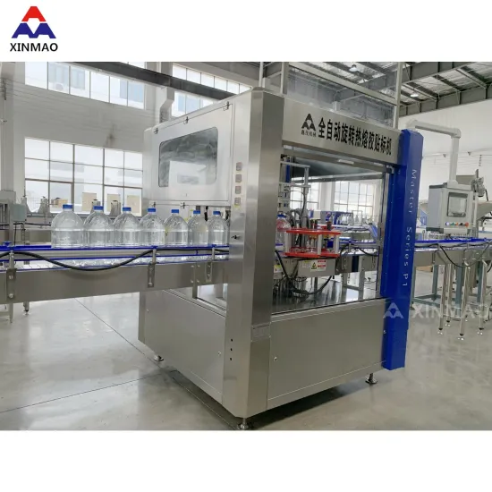 Color Customized OPP Film Hot Glue Rotary Labeling Machine for Bottles