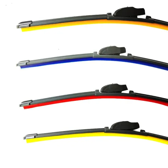 2024 Best Quality Factory Multi Color Auto Windshield Silicone Soft Wiper Blade