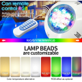 LED de natation imperméable IP68 Piscine Lights sous-marin lampe