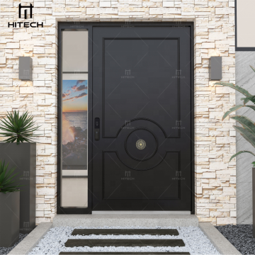 Hitech Security Thermal Break Pivot Doors for Home Entrances