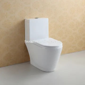 Floor Stand Siphon Flushing Ceramic WC Toilet