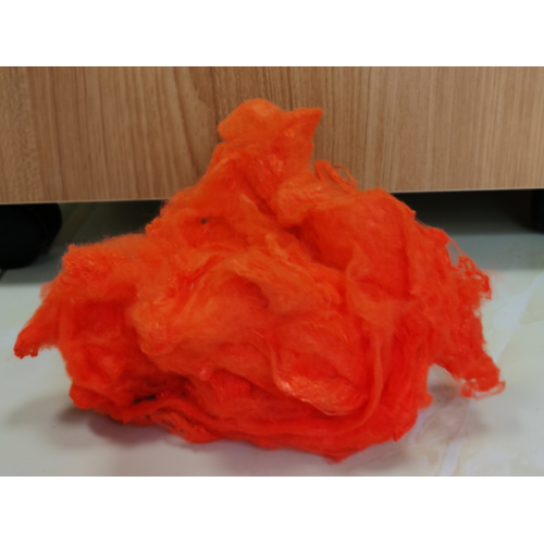 Serat Meta-aramid Dope Dye Orange