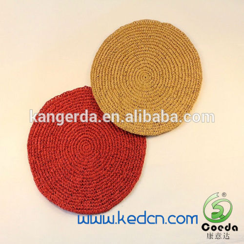 plain round placemats