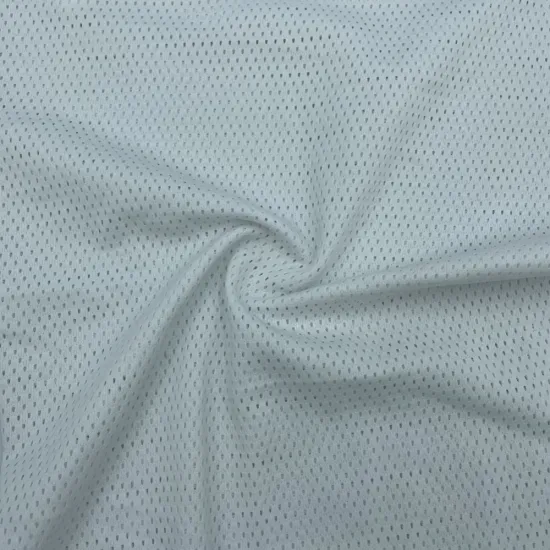 Elastic Big Hole 100% Polyester Mesh Fabric