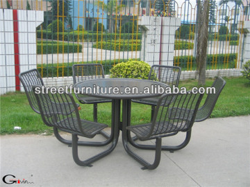 Outdoor furniture garden table set/garden tea tables manufacturer