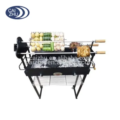 BBQ Grilling Basket, Rotisserie Wire Vegetable & Fish Basket