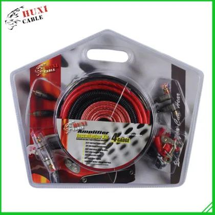 Low price 4GA Car Audio Amp cable Kit