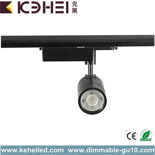 Black Modern Track Lighting 20W LED Tracklight