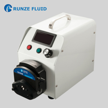 Adjustable Flow Rate Liposuction Infiltration Foot Pedal with Peristaltic Pump - 1 L/min Dosing and Reagent Bottle Filler