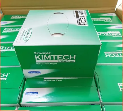 KimTech KimWipes Optical Fiber Cleaning Wipes - Dust-Free Paper 34155