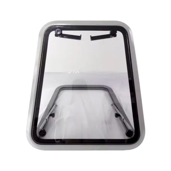 High Quntity Aluminium Porthole Tempered Glass Trapezoid Customization RV Marine Window