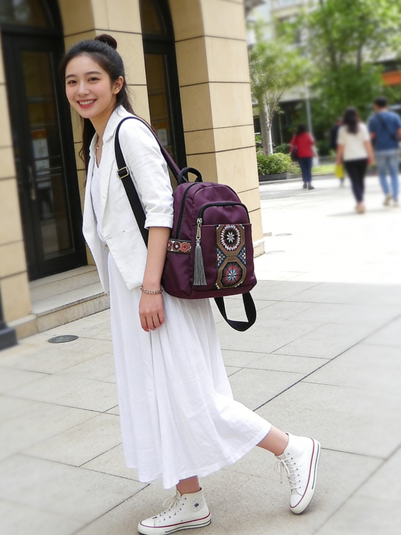 Nylon waterproof Backpack