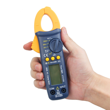 FROGBRO True-RMS Auto Range Clamp Meter with NCV Test, Portable Handheld Digital Multimeter