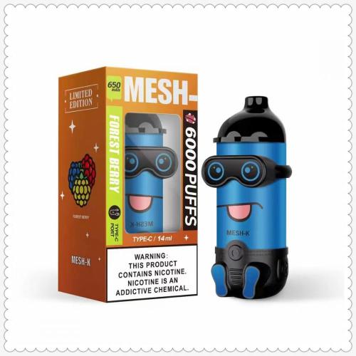 MESH-X 6000パフ使い捨てベイプホットセールベトナム