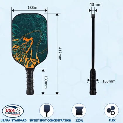 Most Popular Pickleball Paddle: Unibody Toray T700 Carbon Fiber OEM ODM