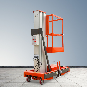 Shanding single column aluminium alloy lifting platform