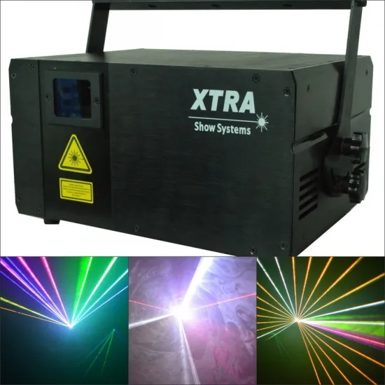 3d Animation Laser Event Light 2600mw Rgb Laser Stage Light With Ilda 30kpps Max 50kpps Scanner