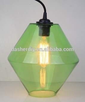 Antique indoor light fashion modern lampshade with vintage cables