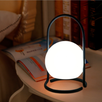 Nordic Modern Round Fast Charging LED Night Light Lamp
