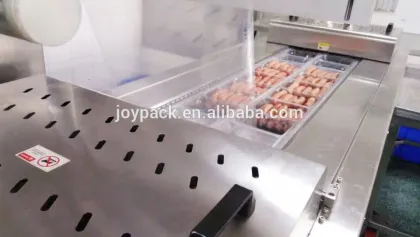 CE certification and meat product type plastic thermoforming machine for PA & PE packaging