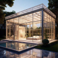 Elegantes Aluminium -Solarium im Freien