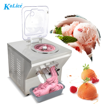 Desktop 20L Vertical Batch Freezer with Built-in Compressor for Hard Ice Cream Production