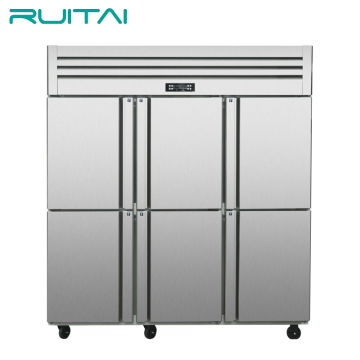 R134A/R404A 3 Door Upright Commercial Stainless Steel Freezer